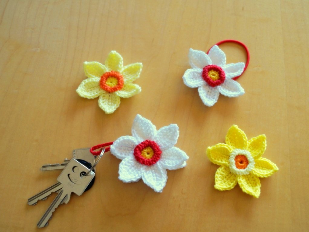 Blog-Inhaltsbild für 'Kostenlose Häkelanleitung - Narzisse'